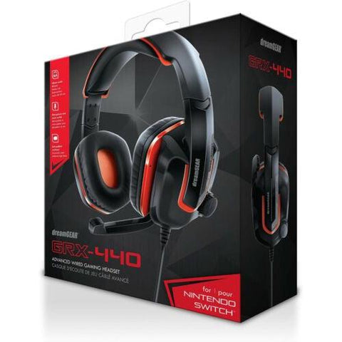 Wholesale-Dreamgear 6510 - GRX-440 FOR NINTENDO SWITCH & SWITCH LITE-Headset-Electro Vision Inc