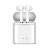 Wholesale-EVERLAST EV7714 True Wireless Earbuds with Case in White-Earbuds | Headphone-Electro Vision Inc