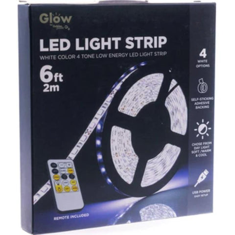 Wholesale-Gabba Goods 6 Foot LED Light Strip with Remote-LED Light-Electro Vision Inc