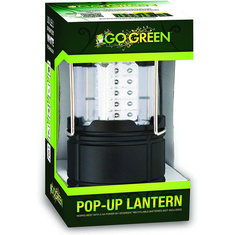 Wholesale-GoGreen 113-30lspop LED Solar / Rechargeable Lantern Flashlight Power 30-LED Light Bulbs-Electro Vision Inc