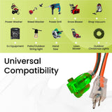 Wholesale-GoGreen 13715 Outdoor Extension Cord - 50 Ft-Electro Vision Inc