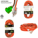 Wholesale-GoGreen 13715 Outdoor Extension Cord - 50 Ft-Electro Vision Inc