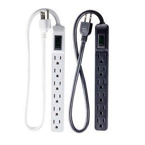 Wholesale-GoGreen 16103MIN 6 OUTLET SURGE PROTECTOR-Power Outlet-Electro Vision Inc