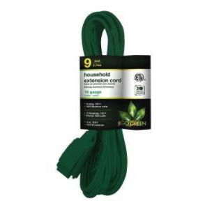 Wholesale-GoGreen 24519 9' EXTENSION CORD-Cord-Electro Vision Inc