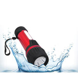 Wholesale-GoGreen Power Bull Professional High-Performance 300-Lumen LED Flashlight - Red-Flashlights-Electro Vision Inc