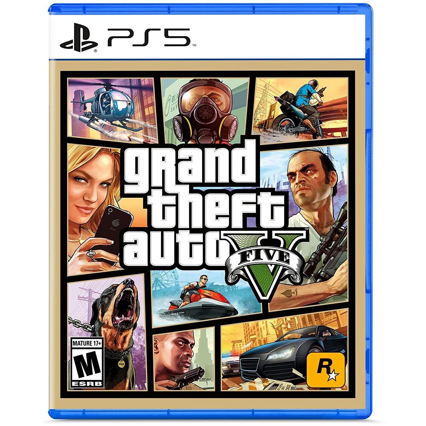 Wholesale-Grand Theft Auto V Standard Edition - PlayStation 5 Game-Video Games-Electro Vision Inc