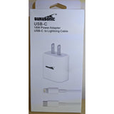 Wholesale-GuruSonic USB-C -18W Power Adapter - USB-C to Lightning Cable-Power Adapter-Electro Vision Inc