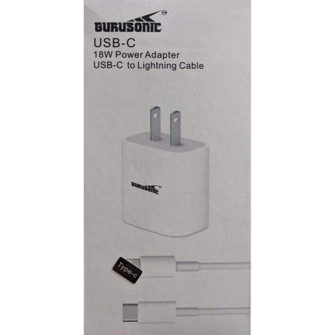 Wholesale-Gurusonic USB-C - 18W USB-C Power Adapter-Accessories-Electro Vision Inc