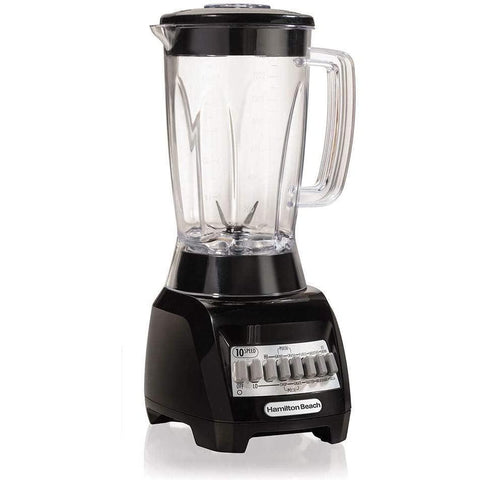 Wholesale-HAMILTON BEACH 50128 10 Speed Blender with 48oz Plastic Jar-Blender-Electro Vision Inc