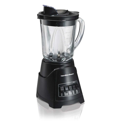 Wholesale-HAMILTON BEACH 54146 BLENDER 10 SPEED BLACK PLASTIC JAR-Blender-Electro Vision Inc