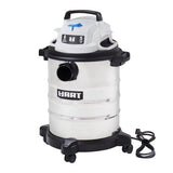 Wholesale-HART 6 Gallon Stainless Steel 5HP Wet/Dry Vacuum-Vacuums-HART-6gallon-Electro Vision Inc