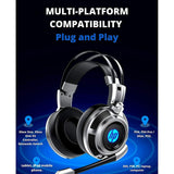 Wholesale-HP H200 Wired Gaming Headset-Electro Vision Inc