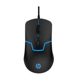 Wholesale-HP M100 Wired Gaming Optical Mouse w/ Lights (Black)-Electro Vision Inc
