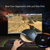 Wholesale-HP M160 Wired Gaming Mouse with Lights-Computer Parts-Electro Vision Inc