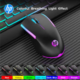 Wholesale-HP M160 Wired Gaming Mouse with Lights-Computer Parts-Electro Vision Inc