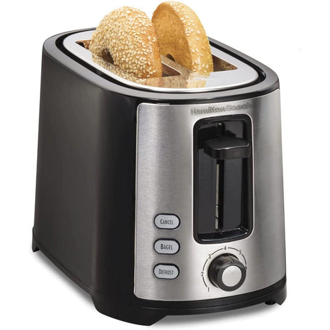 Wholesale-Hamilton 22680 Beach 2SL.Toaster Steel-Toasters-Electro Vision Inc