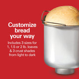 Wholesale-Hamilton Beach 29981 Breadmaker Vertical-Breadmakers-Electro Vision Inc