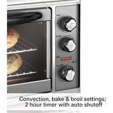 Wholesale-Hamilton Beach 31107D XL oven Blk/Grey-Ovens-Electro Vision Inc