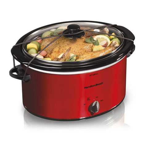 Wholesale-Hamilton Beach 33155 Portable Slow Cooker - 5 Qt-Cooker-Electro Vision Inc
