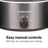 Wholesale-Hamilton Beach 33669 6Q manual sear and cook-Slow Cookers-Electro Vision Inc