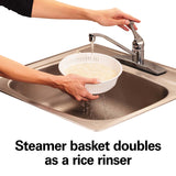 Wholesale-Hamilton Beach 37516 - Rice Cooker & Food Steamer 16 Cup Capacity-Cooker-Electro Vision Inc