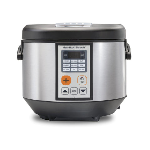 Wholesale-Hamilton Beach 37523 Digital Multi Cooker 4.5 qt Stainless Steel-Cooker-Electro Vision Inc