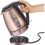 Wholesale-Hamilton Beach 40866 kettle glass copper-Electric Kettles-Electro Vision Inc