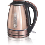 Wholesale-Hamilton Beach 40866 kettle glass copper-Electric Kettles-Electro Vision Inc