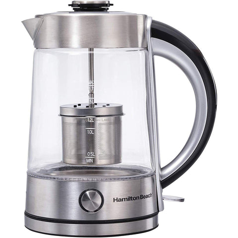 Wholesale-Hamilton Beach 40868 Electric kettle w Tea Infuser-Kettle-Electro Vision Inc