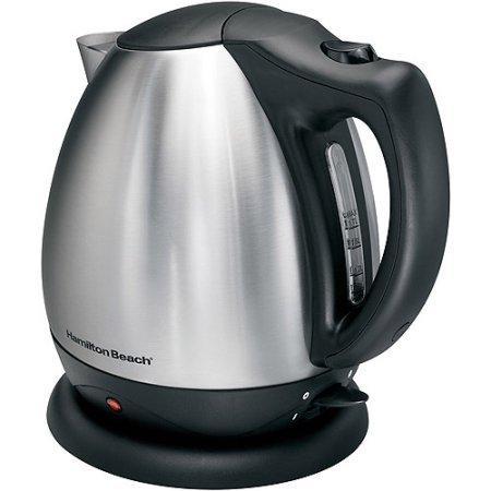 Wholesale-Hamilton Beach 40880 Tea Kettle 1.7L Stainless Steel-Kettle-Electro Vision Inc