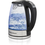 Wholesale-Hamilton Beach 40943 Variable Temp Glass Kettle 1.7L-Electric Kettles-Electro Vision Inc