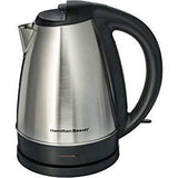 Wholesale-Hamilton Beach 40993 Electric Kettle 1.7-Liter Cord-Free Serving Kettle Auto Shut Off-Kettle-Electro Vision Inc
