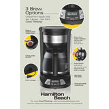 Wholesale-Hamilton Beach 46290 12 Cup Programmable Coffee Maker-Coffee Maker-Electro Vision Inc
