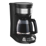 Wholesale-Hamilton Beach 46290 12 Cup Programmable Coffee Maker-Coffee Maker-Electro Vision Inc