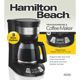 Wholesale-Hamilton Beach 46290 12 Cup Programmable Coffee Maker-Coffee Maker-Electro Vision Inc