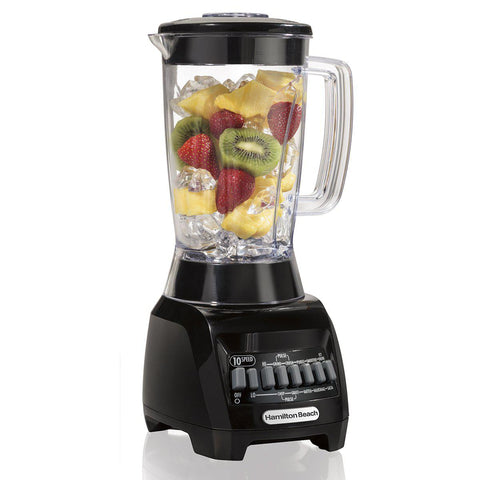 Wholesale-Hamilton Beach 50123 48 oz. 10 Speed Blender Plastic-Electro Vision Inc