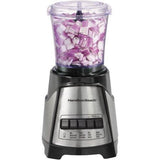Wholesale-Hamilton Beach 58159 Blender Plastic Jar Stainless Steel W 3 Cup Food Chopper-Blender-Electro Vision Inc