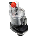Wholesale-Hamilton Beach 70580 12-Cup Big Mouth Duo Plus Food Processor with 2 Bowls, Touch Pad Controls, Black-Food Chopper & Processor-Electro Vision Inc