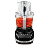 Wholesale-Hamilton Beach 70580 12-Cup Big Mouth Duo Plus Food Processor with 2 Bowls, Touch Pad Controls, Black-Food Chopper & Processor-Electro Vision Inc
