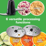 Wholesale-Hamilton Beach 70671 top mount food processor-Food Processor-Electro Vision Inc