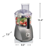 Wholesale-Hamilton Beach 70671 top mount food processor-Food Processor-Electro Vision Inc