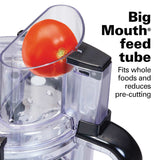 Wholesale-Hamilton Beach 70724 Stack & Snap Food Processor 12 Cup-Food Chopper & Processor-Electro Vision Inc