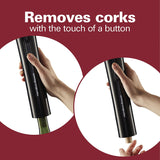 Wholesale-Hamilton Beach 76610 Cordless Electric Wine Opener-Wine Opener-Electro Vision Inc