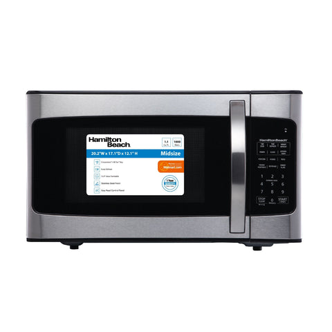 Wholesale-Hamilton Beach CMJ411S2-10 1.1 CF Microwave Stainless Steel 1000 Watts-Microwave-Electro Vision Inc