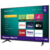 Wholesale-Hisense 50R6090G5 Roku 4K UHD TV with HDR - 50"-Smart TV-Electro Vision Inc