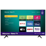 Wholesale-Hisense 58R6E3 58" Class 4K UHD LED Roku Smart TV HDR-TV-Electro Vision Inc