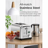 Wholesale-Holife HLCP112ASUS 2 Slice Toaster - Stainless Steel-Toasters-Electro Vision Inc