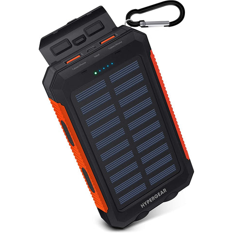 Wholesale-HyperGear 13681 10000mAh Solar Power Bank-Power Bank-Electro Vision Inc