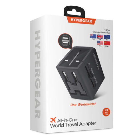 Wholesale-HyperGear 14298 All-in-one World Travel Adapter-Power Adapter-Electro Vision Inc