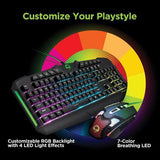 Wholesale-HyperGear 15447 4-in-1 Gaming Kit Series 2-Keyboard-Electro Vision Inc